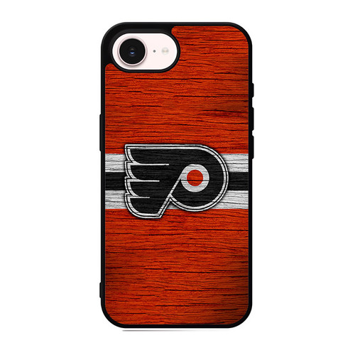 Philadelphia Flyers Wooden Pattern iPhone 17e Case