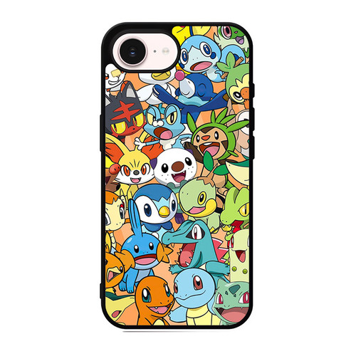 Pokemon starter collage iPhone 17e Case