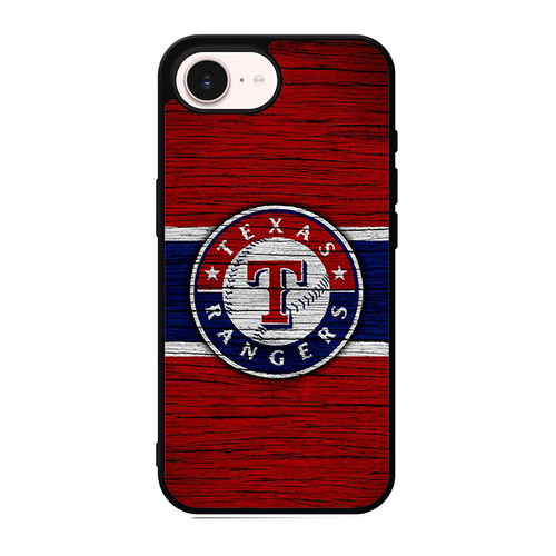 Texas Rangers Wooden Texture iPhone 17e Case