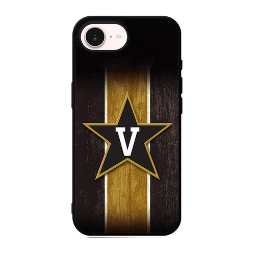 Vanderbilt Commodores Wooden Pattern iPhone 17e Case
