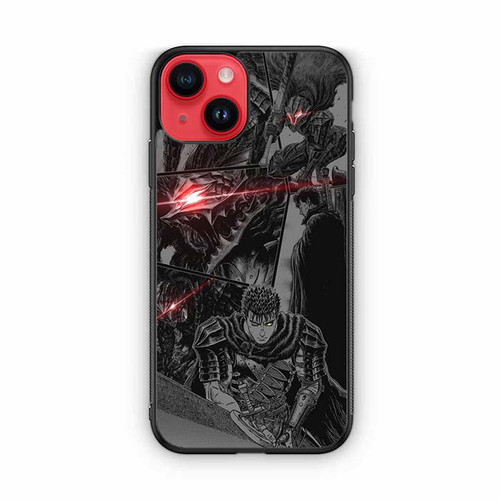 Berserk Blood and Iron The Black Swordsman iPhone 14 Case