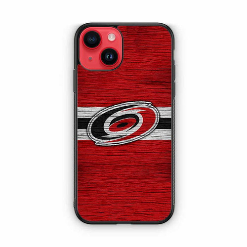 Carolina Hurricanes Wooden Pattern iPhone 14 Case