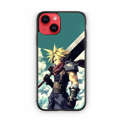 Cloud Strife Final Fantasy VII PS1 iPhone 14 Case