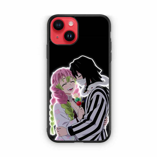 Demon Slayer Obanai Iguro and Mitsuri Kanroji iPhone 14 Case