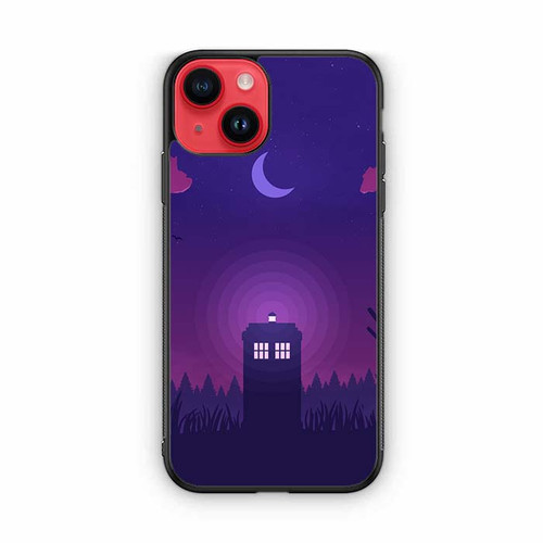 Doctor Who Tardis Night iPhone 14 Case