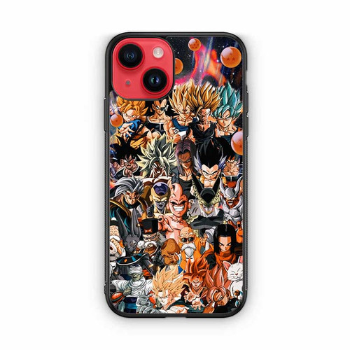 Dragon Ball Z Characters iPhone 14 Case