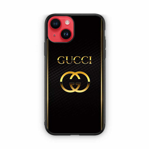 Gucci Gold iPhone 14 Case