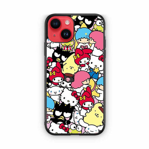 Hello Kitty and Friends collage iPhone 14 Case