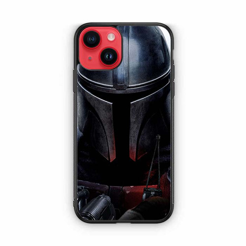 Mandalorian Helmet Star Wars iPhone 14 Case
