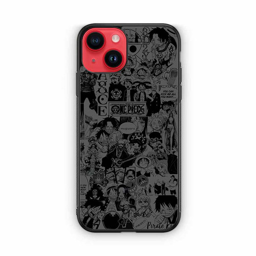 One Piece manga collage iPhone 14 Case