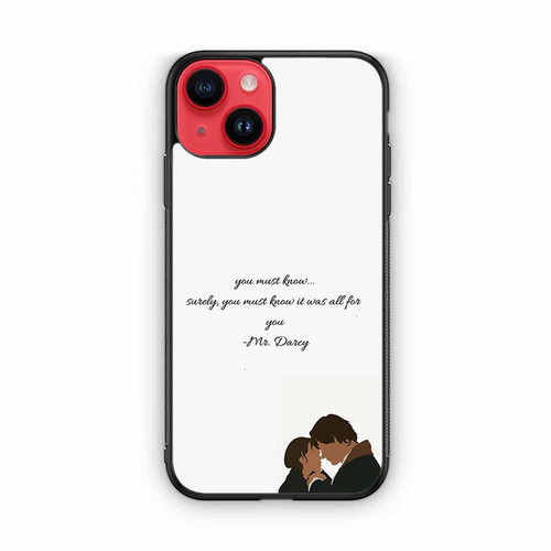 Pride and Prejudice Quote iPhone 14 Case