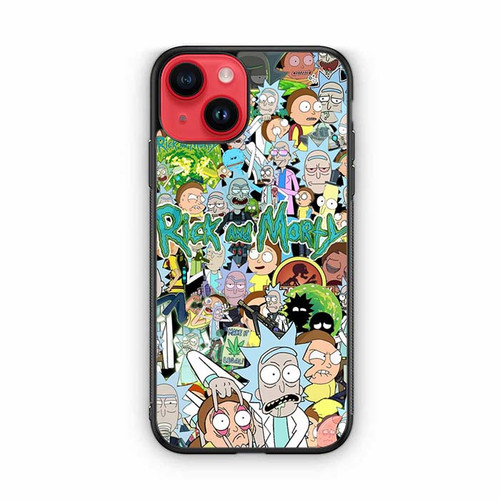 Rick And Morty Collage iPhone 14 Case