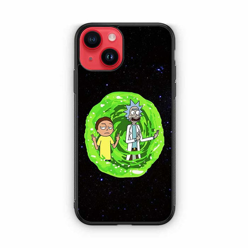 Rick and Morty Portal iPhone 14 Case