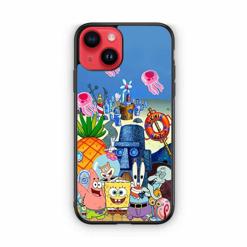 SpongeBob SquarePants Bikini Bottom iPhone 14 Case
