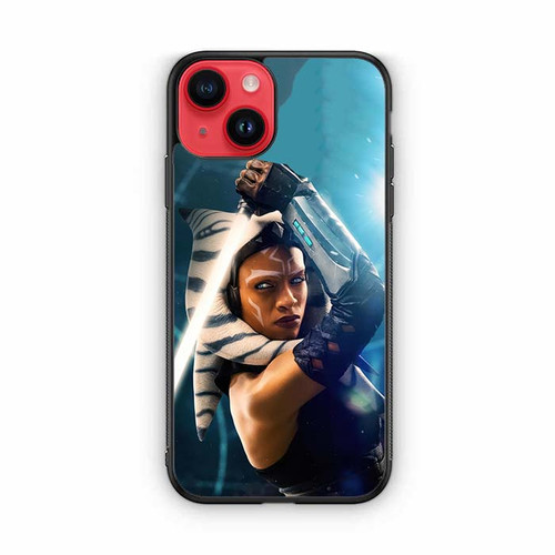 Star Wars Ahsoka Lightsaber iPhone 14 Case