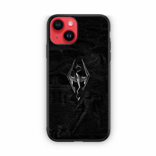 The Elder Scroll V Skyrim Logo iPhone 14 Case