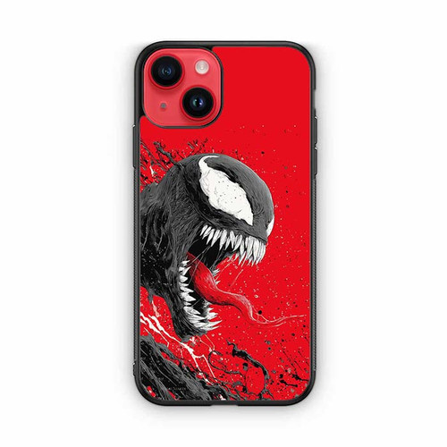 Venom Symbiote In Red iPhone 14 Case