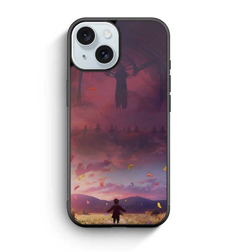 Attack on Titan eren Rumbling Titan iPhone 15 Case