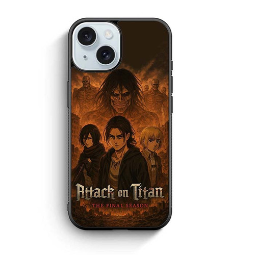 Attack on Titan Final Season iPhone 15 Case