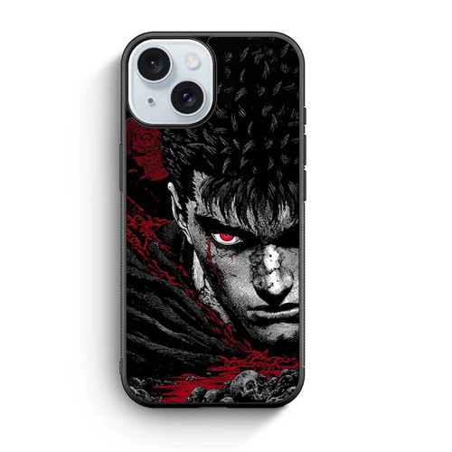 Berserk Guts Grimoire of Grit iPhone 15 Case