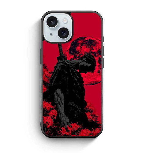 Berserk Requiem in Red iPhone 15 Case
