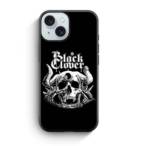 Black Clover Demon Skull iPhone 15 Case