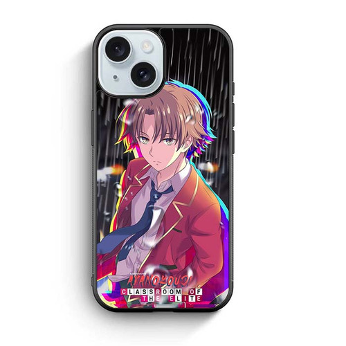 Classroom of the Elite Ayanokoji Art iPhone 15 Case