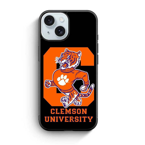 Clemson Tigers University iPhone 15 Case