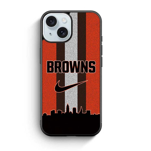 Cleveland Browns City iPhone 15 Case