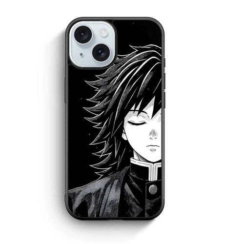 Demon Slayer Giyu The Serenity of Water iPhone 15 Case