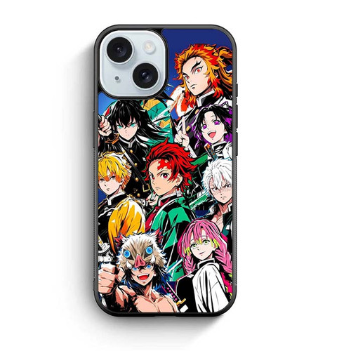 Demon Slayer Hashira Squad iPhone 15 Case