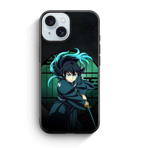 Demon Slayer Muichiro Tokito Mist and Steel iPhone 15 Case