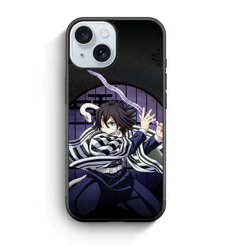 Demon Slayer Obanai the Serpent Hashira iPhone 15 Case