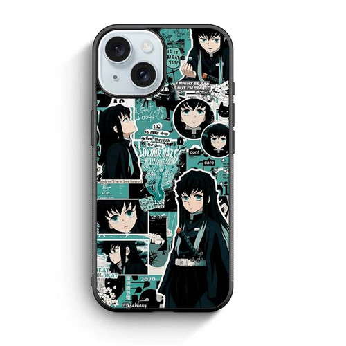 Demon Slayer Tokito iPhone 15 Case