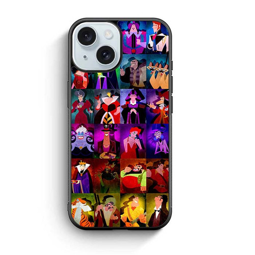 Disney Villains Darkest Desires iPhone 15 Case
