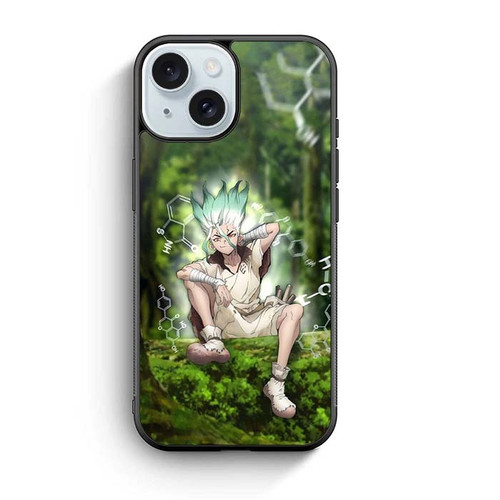 Dr Stone Senku Energy Unleashed iPhone 15 Case