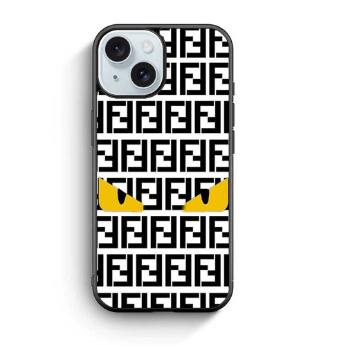 Fendi Eyes iPhone 15 Case