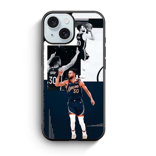 Golden State Warriors Stephen Curry iPhone 15 Case