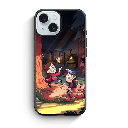Gravity Falls Dipper and Mabel iPhone 15 Case