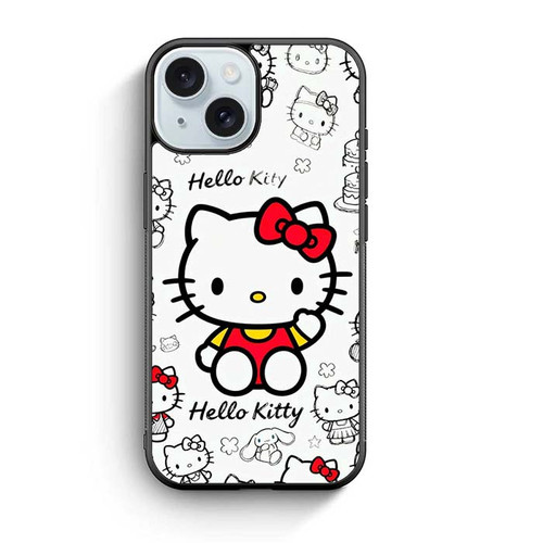 Hello Kitty Sweet Moments iPhone 15 Case