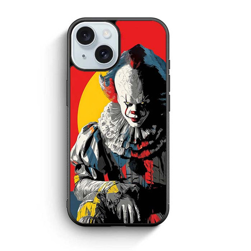 It Pennywise Art iPhone 15 Case