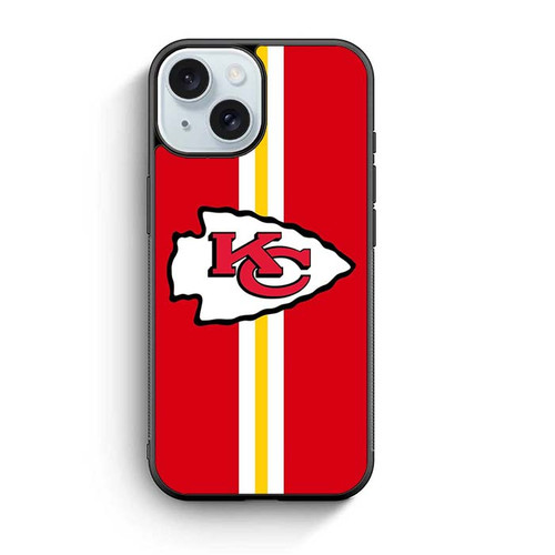Kansas City Chiefs Red Kingdom iPhone 15 Case