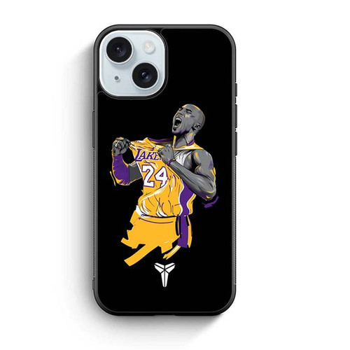 Kobe Bryant Celebration iPhone 15 Case