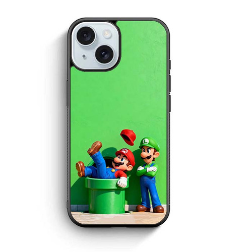 Mario and Luigi iPhone 15 Case