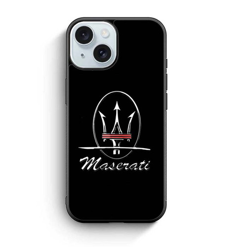 Maserati Car Logo iPhone 15 Case
