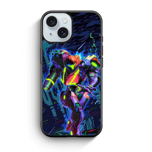 Metroid Dread The Phazon Pulse iPhone 15 Case
