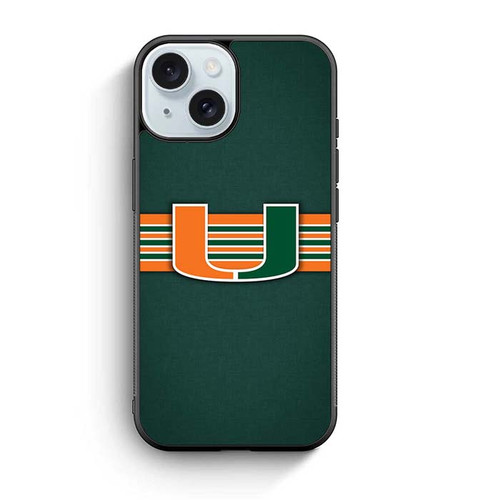 Miami Hurricanes 04 iPhone 15 Case