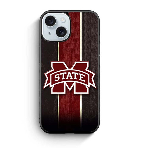 Mississippi State Bulldogs 01 iPhone 15 Case