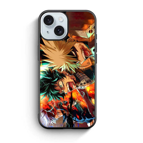 My Hero Academia Bakugo Izuku Shoto iPhone 15 Case