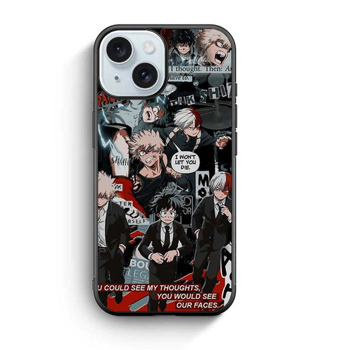 My Hero Academia Todobakudeku  Aesthetic iPhone 15 Case